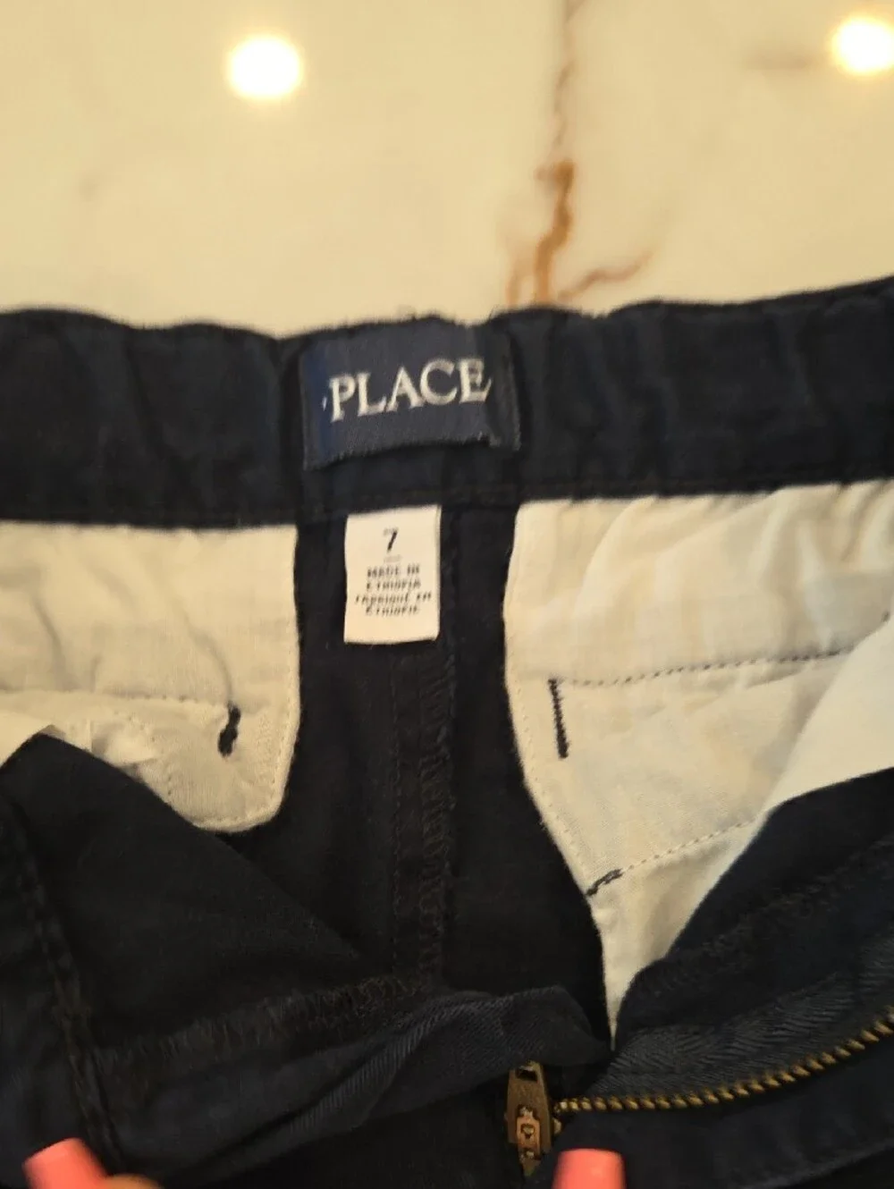 The Children's Place Navy Kids Pants Duo